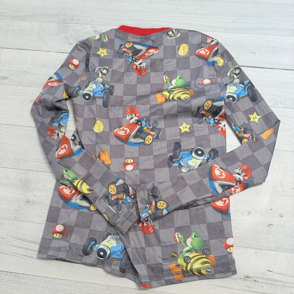 cuddl duds‎ mario kart kids baselayer set youth small